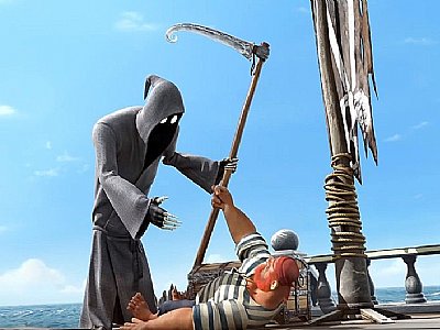 逗比死神又來了 創(chuàng)意三維動(dòng)畫短片——《Death Sails》死亡風(fēng)帆