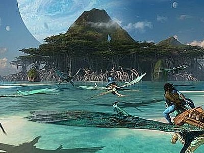 阿凡達2—全新3D動畫設計概念圖曝光—海洋水世界宛若仙境